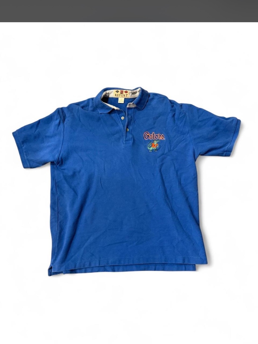 Gators Embroidered Polo Shirt - Blue